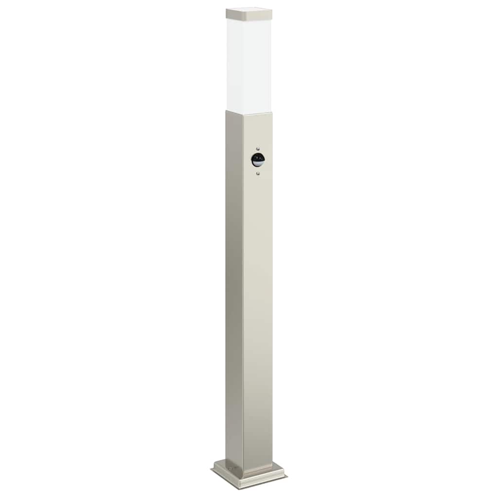 Pollerleuchte Mit Sensor 80 Cm Edelstahl Ip44