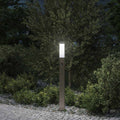 Pollerleuchte Mit Sensor 80 Cm Edelstahl Ip44