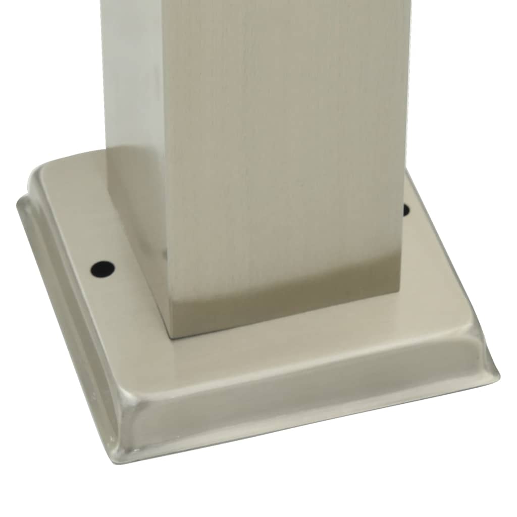 Pollerleuchten Mit Sensor 3 Stk. 80 Cm Edelstahl Ip44