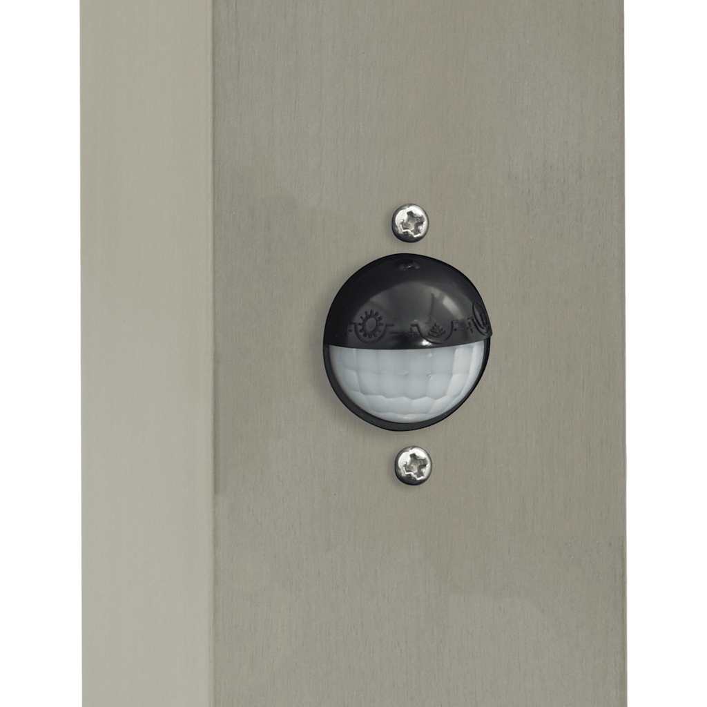 Pollerleuchten Mit Sensor 3 Stk. 110 Cm Edelstahl Ip44