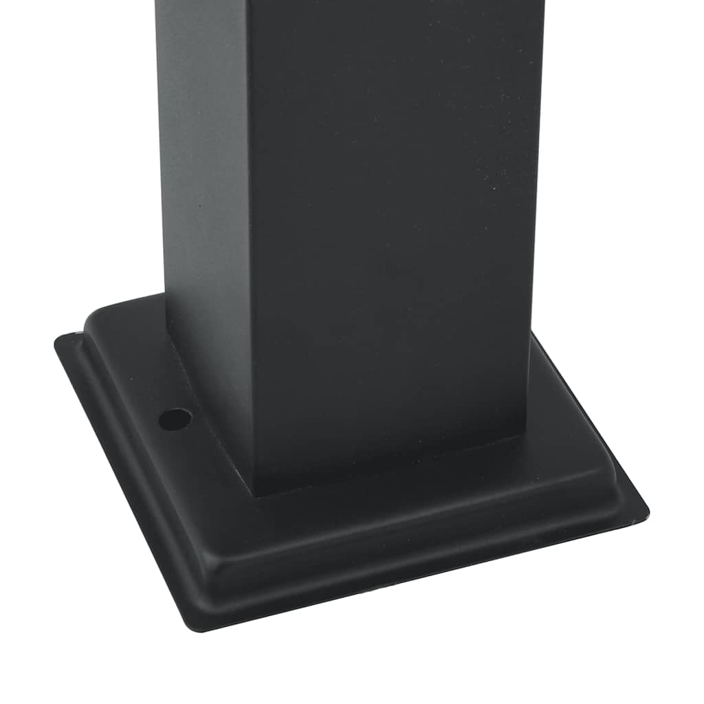 Pollerleuchte 50 Cm Schwarz Ip44