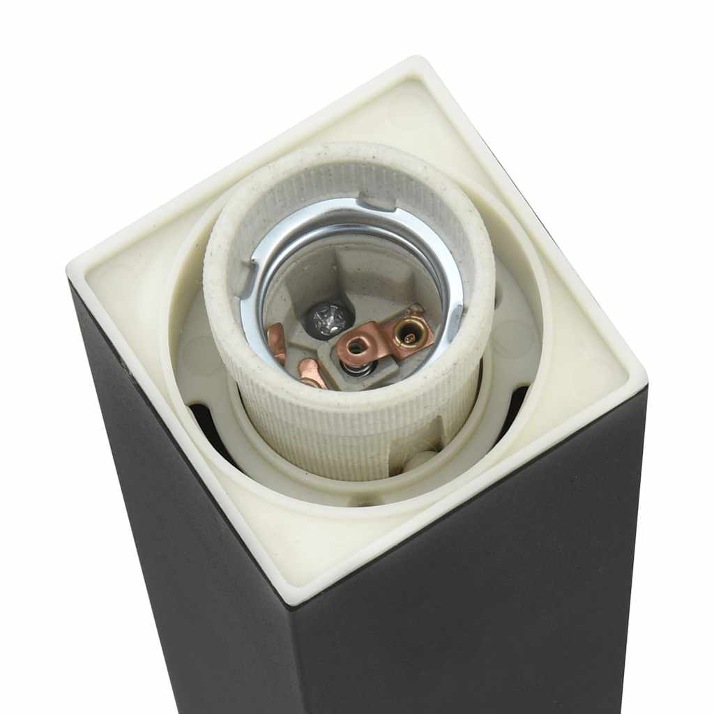 Pollerleuchten 3 Stück 80 Cm Schwarz Ip44