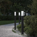 Pollerleuchten 3 Stück 80 Cm Schwarz Ip44