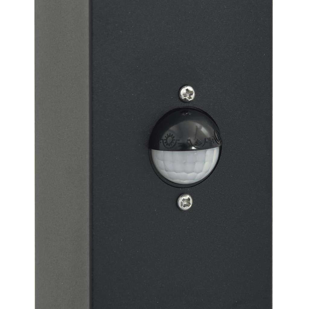 Pollerleuchten Mit Sensor 3 Stk. 110 Cm Schwarz Ip44