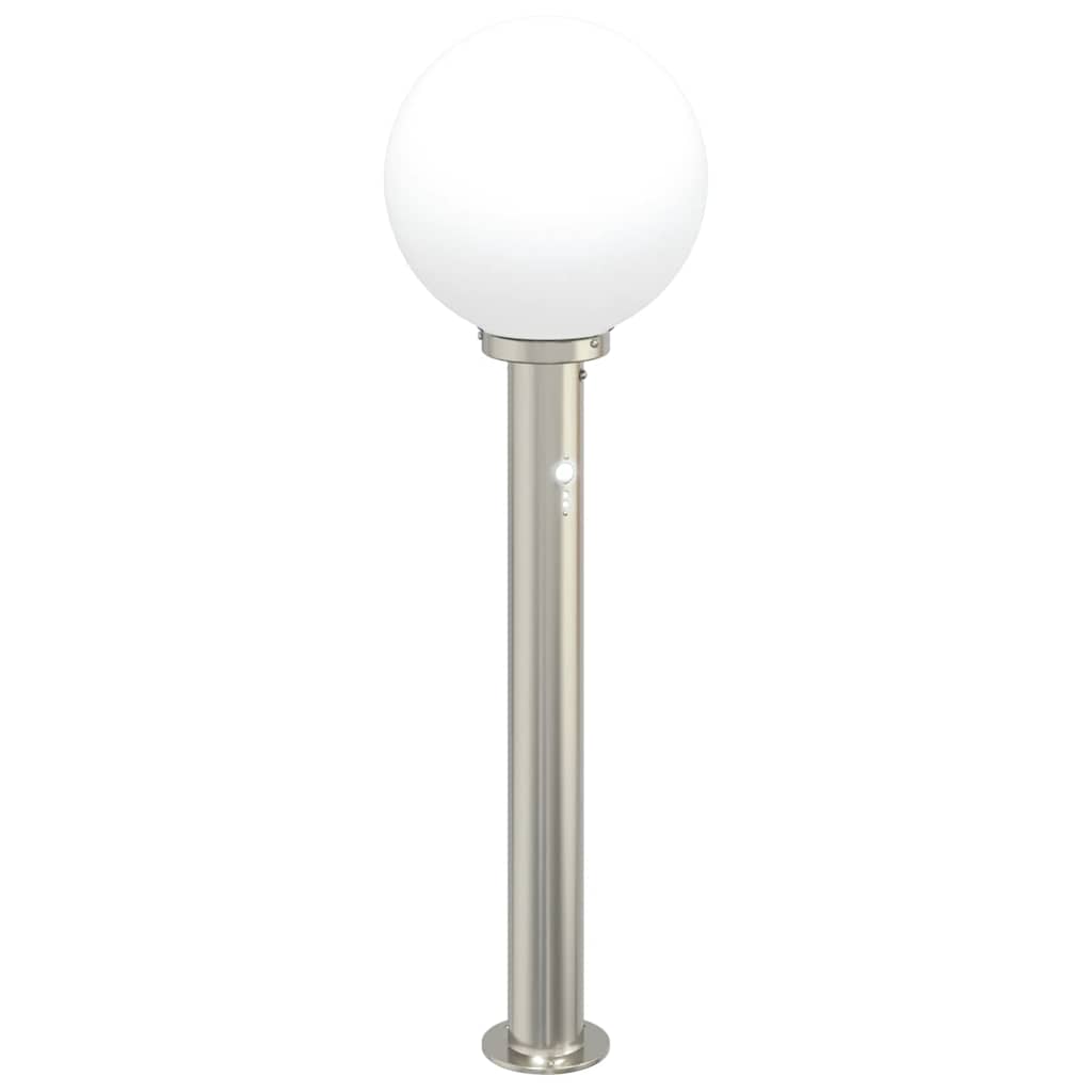 Pollerleuchte Mit Sensor 80 Cm Edelstahl Ip44
