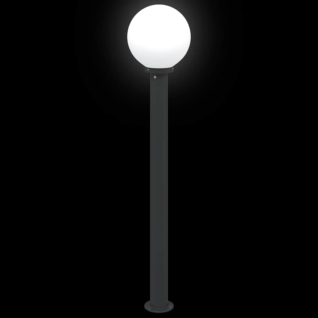 Pollerleuchten 3 Stk. 120 Cm Schwarz Ip44