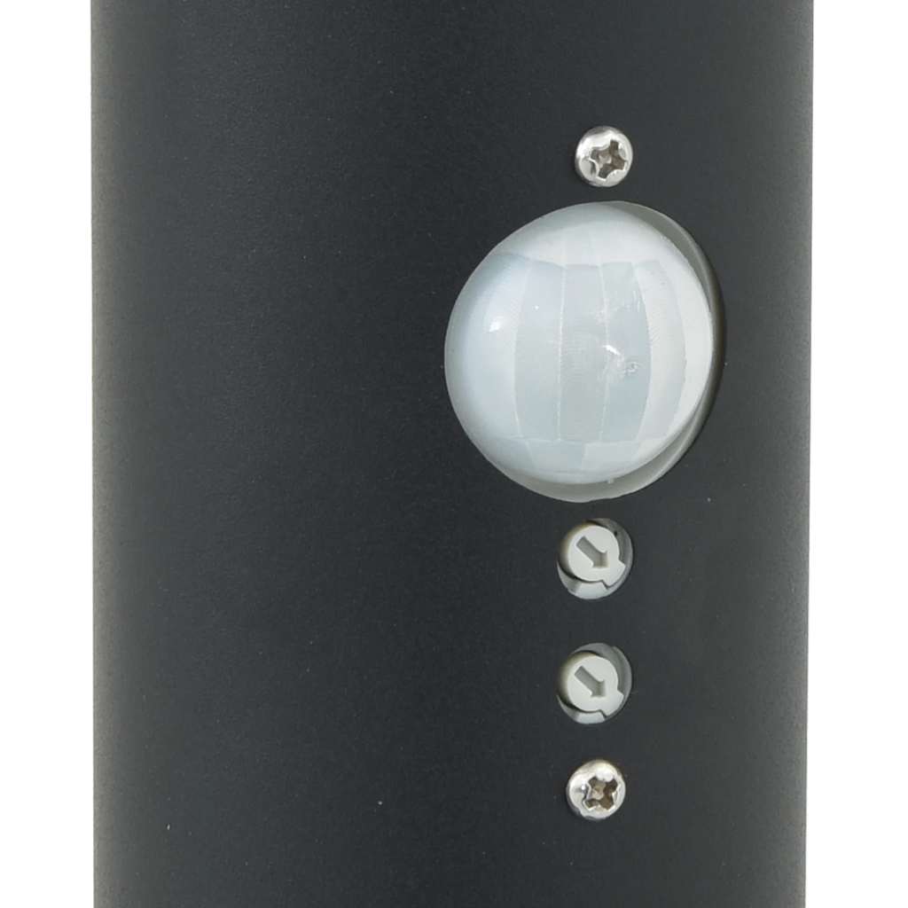 Pollerleuchte Mit Sensor 80 Cm Schwarz Ip44