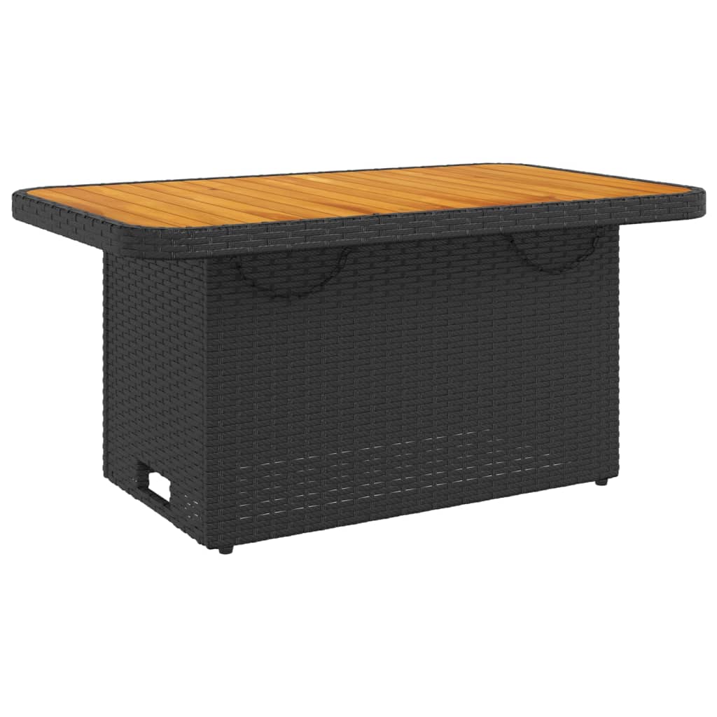 3-Tlg. Garten-Lounge-Set Mit Kissen Poly Rattan