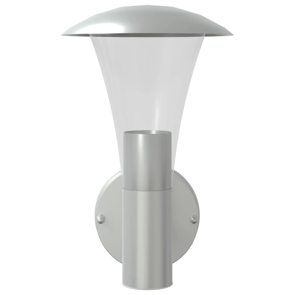 Außenwandleuchte N Edelstahl Silber
