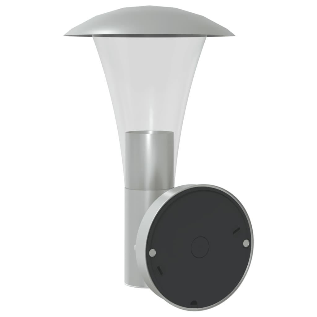Außenwandleuchte N Edelstahl Silber