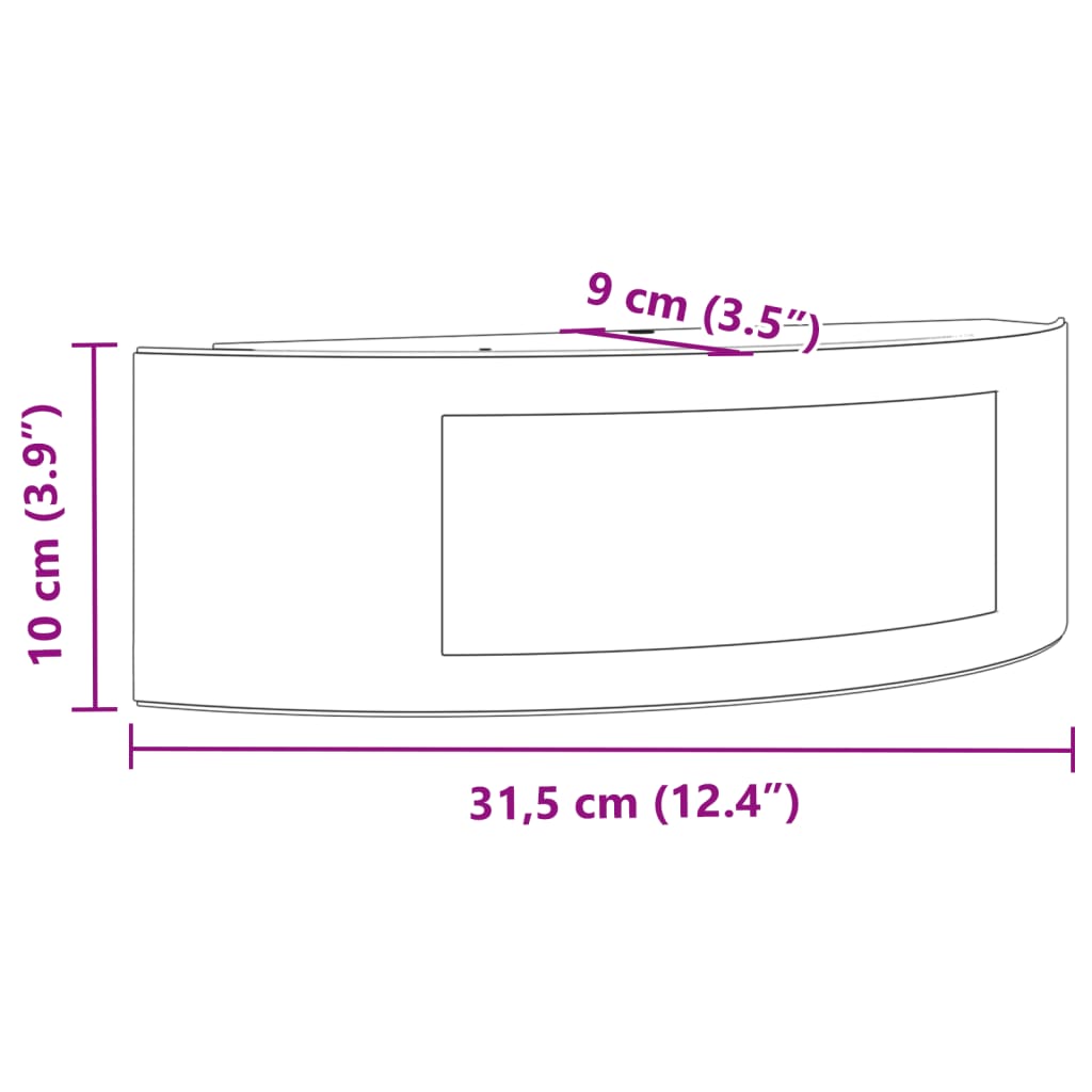 Außenwandleuchten 2 Stk. N Edelstahl