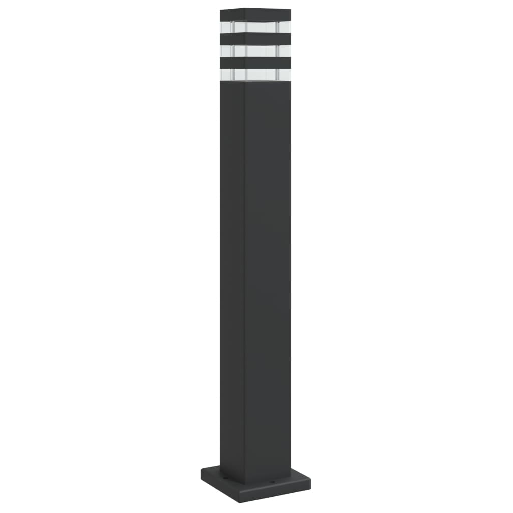 Wegeleuchte Schwarz Aluminium