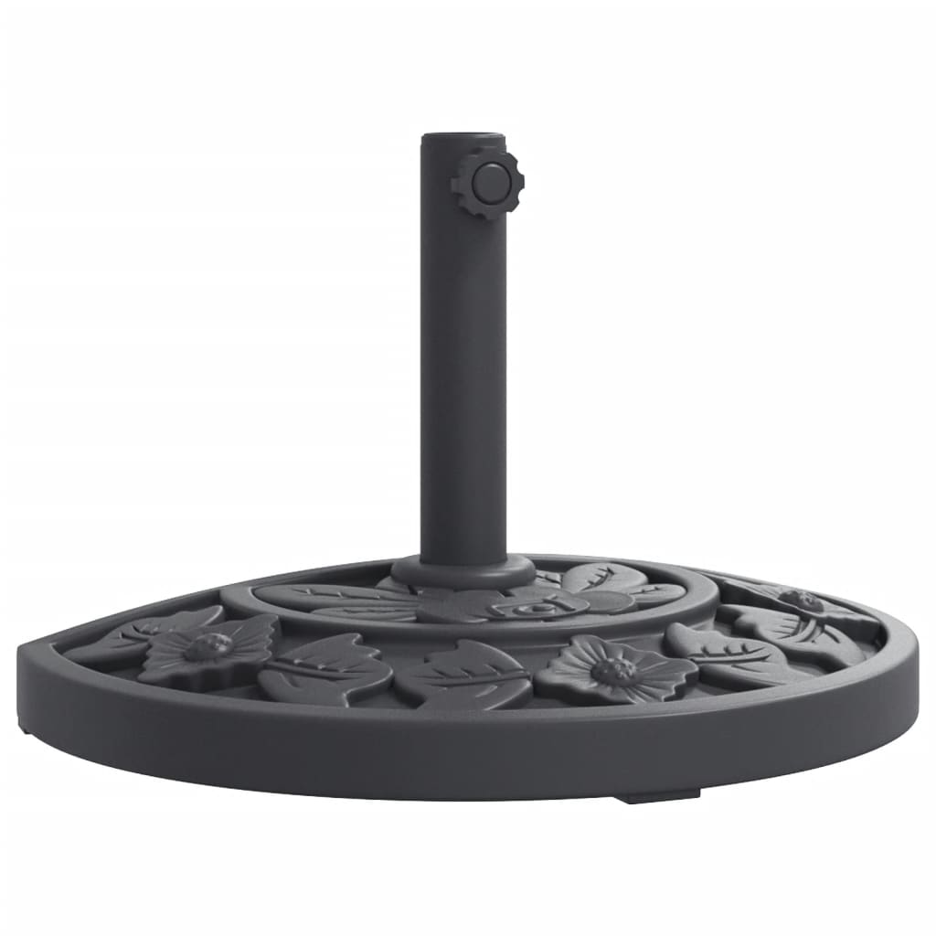 Sonnenschirmständer Für Ø38/48 Mm Mast Halbrund