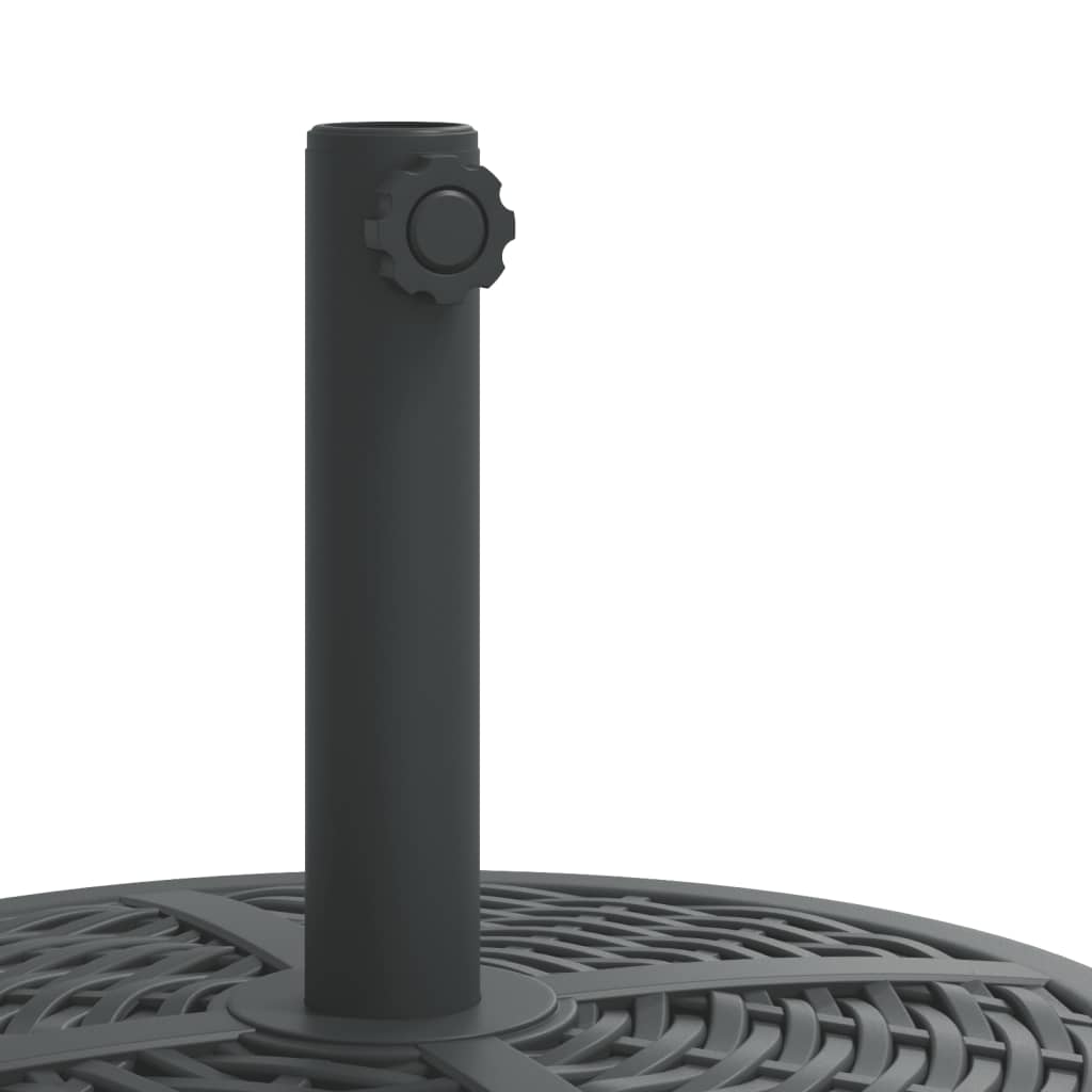 Sonnenschirmständer Mit Rollen Für Ø38/48 Mm Mast 27 Kg Rund