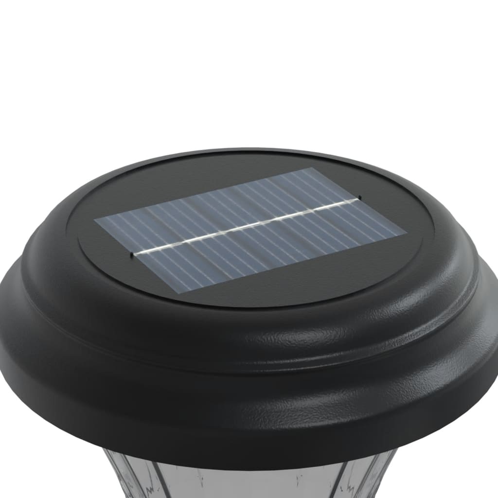 Solar-Wegbeleuchtung Mit Erdspießen 12 Stk. Weiß