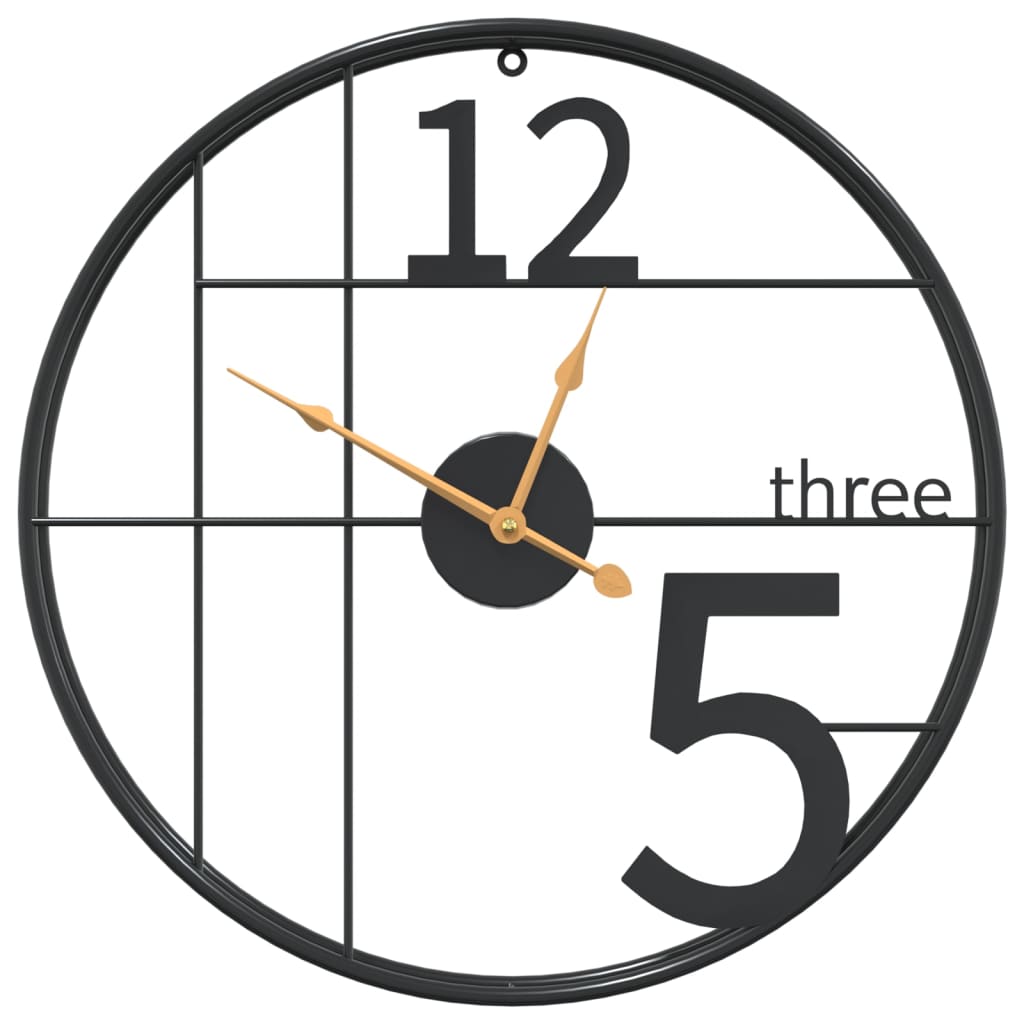Wanduhr Ø50 Cm Eisen