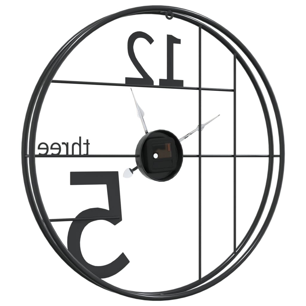 Wanduhr Ø50 Cm Eisen