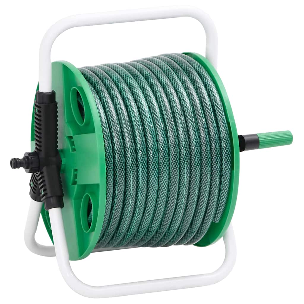 Schlauchtrommel Freistehend Mit Schlauchanschluss-Set 0,5" 50 M