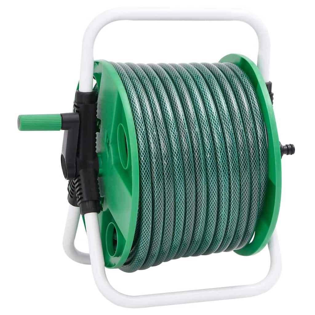 Schlauchtrommel Freistehend Mit Schlauchanschluss-Set 0,5" 50 M