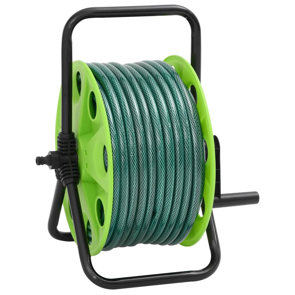 Schlauchtrommel Freistehend Mit Schlauchanschluss-Set 0,5" 50 M