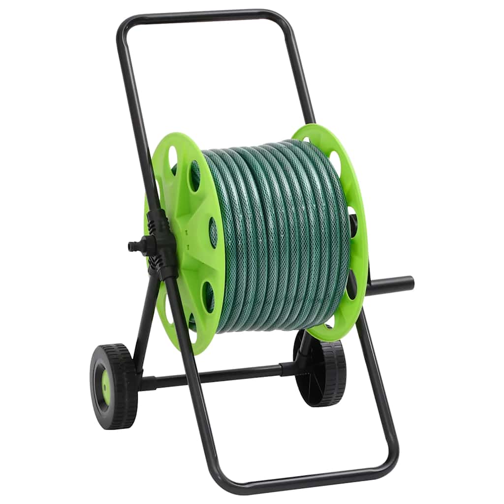 Schlauchtrommel Freistehend Mit Schlauchanschluss-Set 0,5" 50 M