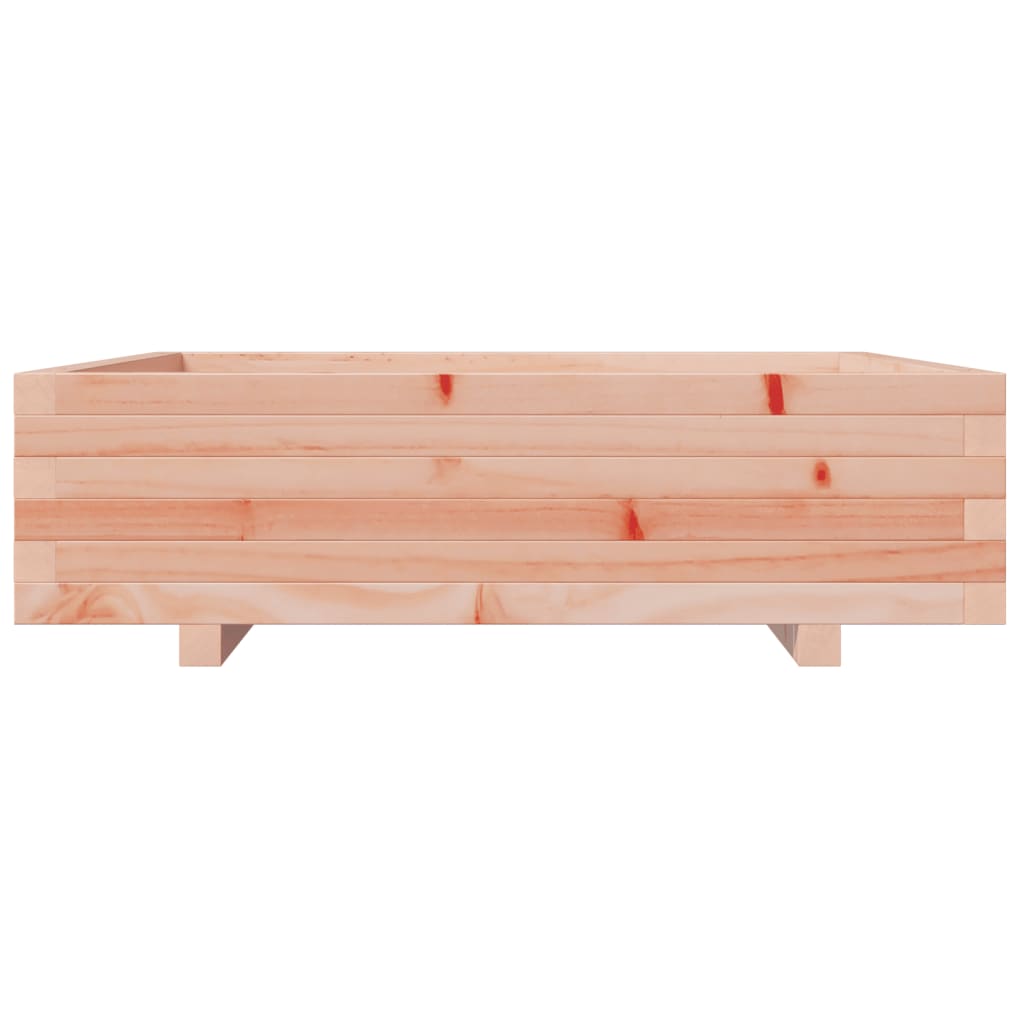 Pflanzkübel 90X90X26,5 Cm Massivholz Douglasie Natürlich Imprägniert