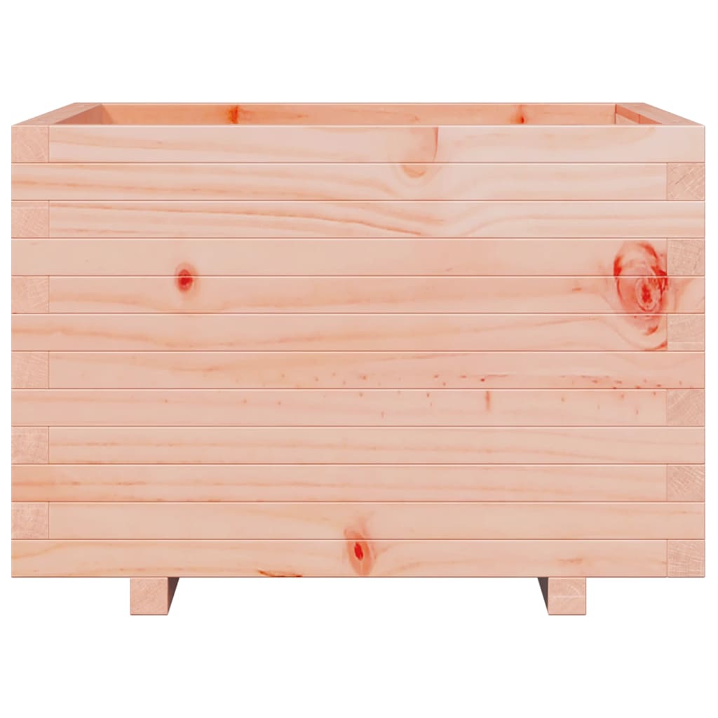 Pflanzkübel 70X70X49,5 Cm Massivholz Douglasie Natürlich Imprägniert