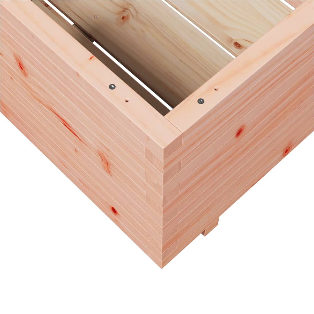 Pflanzkübel 70X70X49,5 Cm Massivholz Douglasie Natürlich Imprägniert