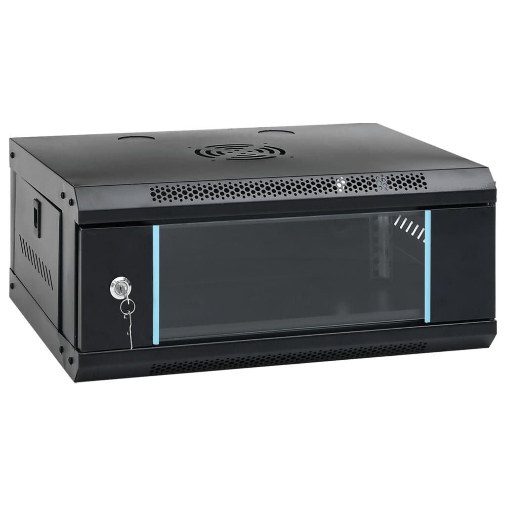 Netzwerkschrank Mit Speicher 60 X 45 X 28 Cm Stahl