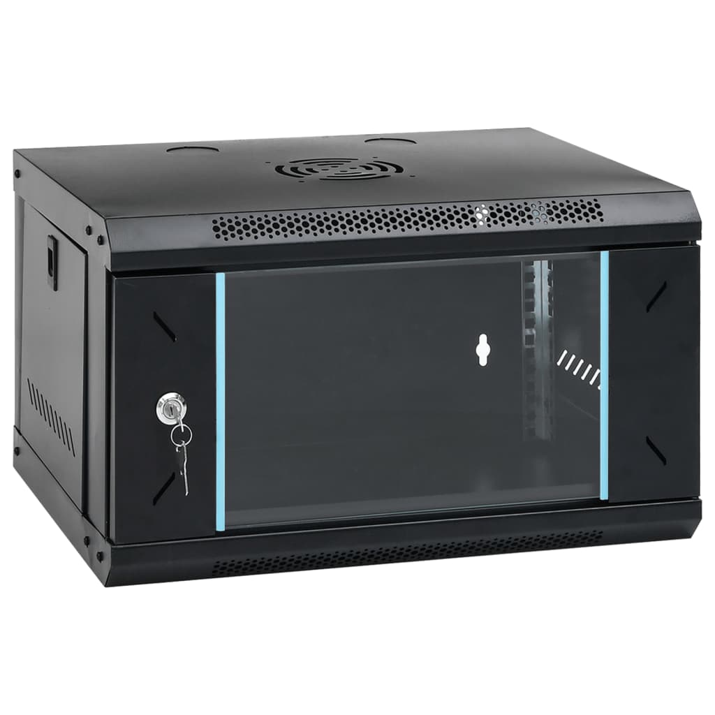 Netzwerkschrank Mit Speicher 60 X 45 X 28 Cm Stahl