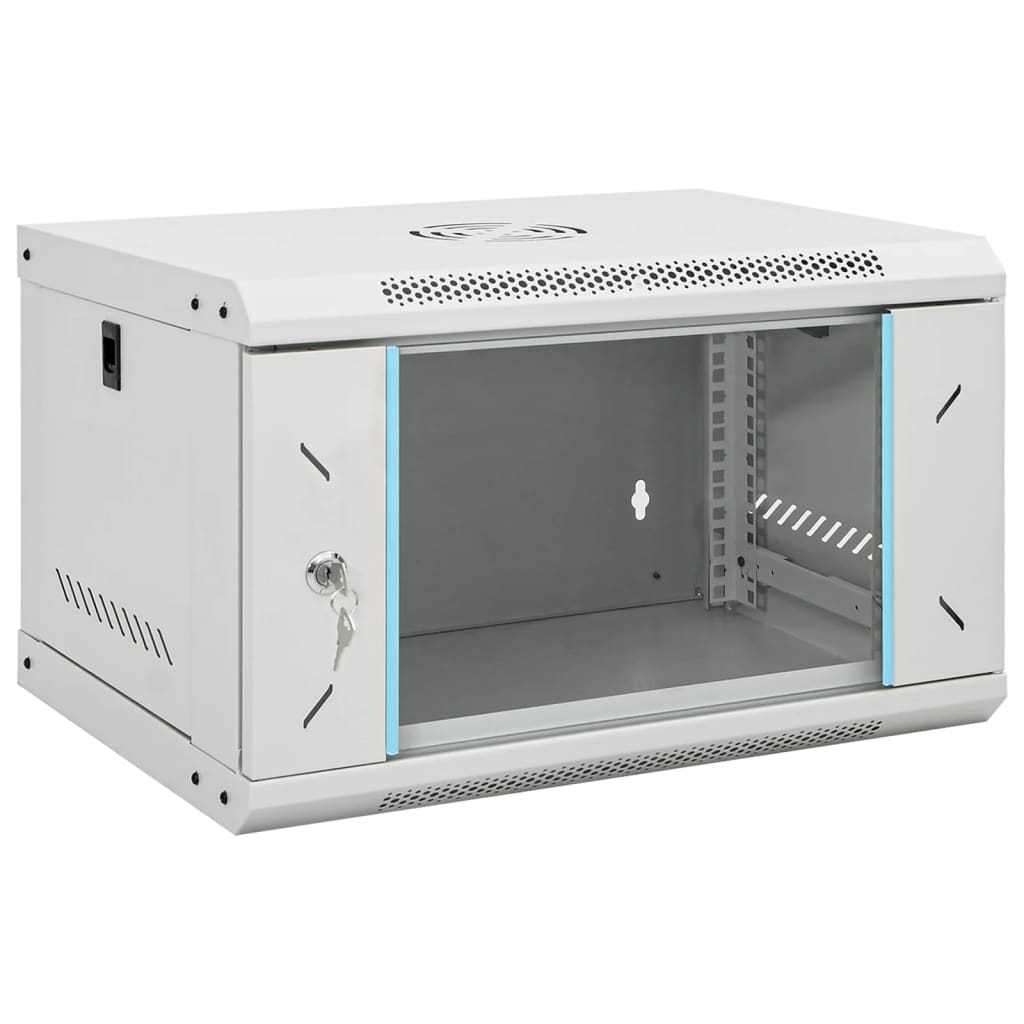 Netzwerkschrank Mit Speicher 60 X 45 X 28 Cm Stahl