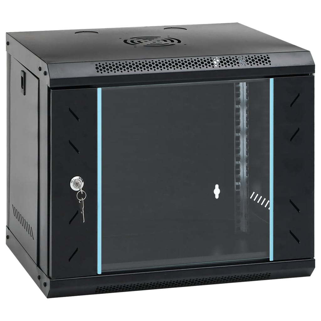 Netzwerkschrank Mit Speicher 60 X 45 X 28 Cm Stahl