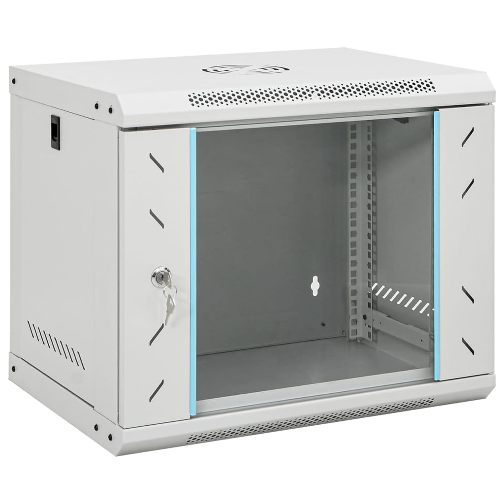Netzwerkschrank Mit Speicher 60 X 45 X 28 Cm Stahl