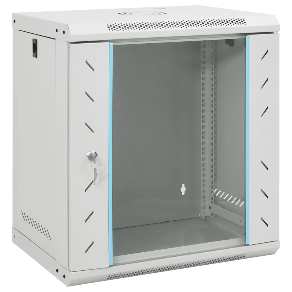 Netzwerkschrank Mit Speicher 60 X 45 X 28 Cm Stahl