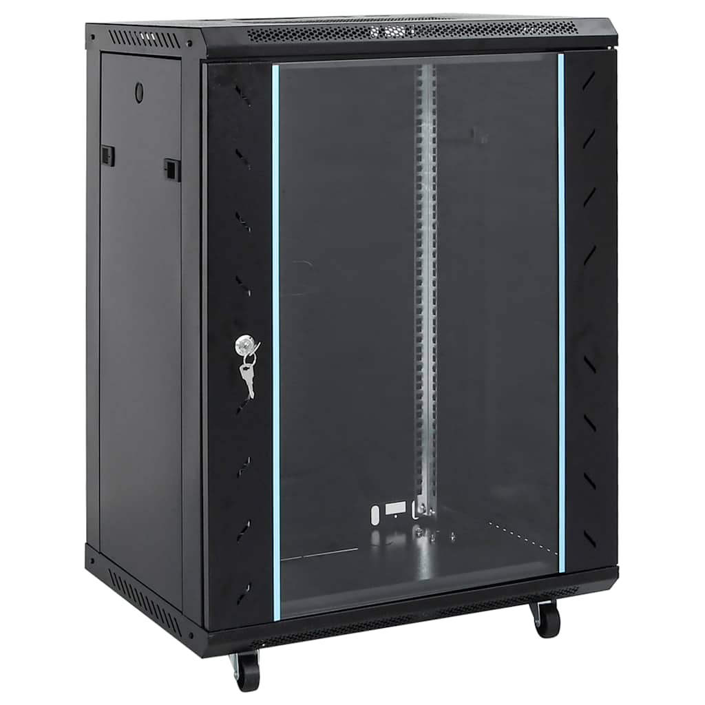 Netzwerkschrank Mit Speicher 60 X 60 X 80 Cm Stahl