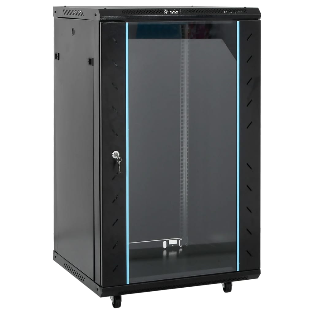 Netzwerkschrank Mit Speicher 60 X 60 X 80 Cm Stahl