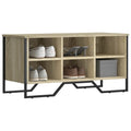 Schuhregal Sonoma-Eiche 90X38X61,5 Cm Holzwerkstoff Sonoma Eiche