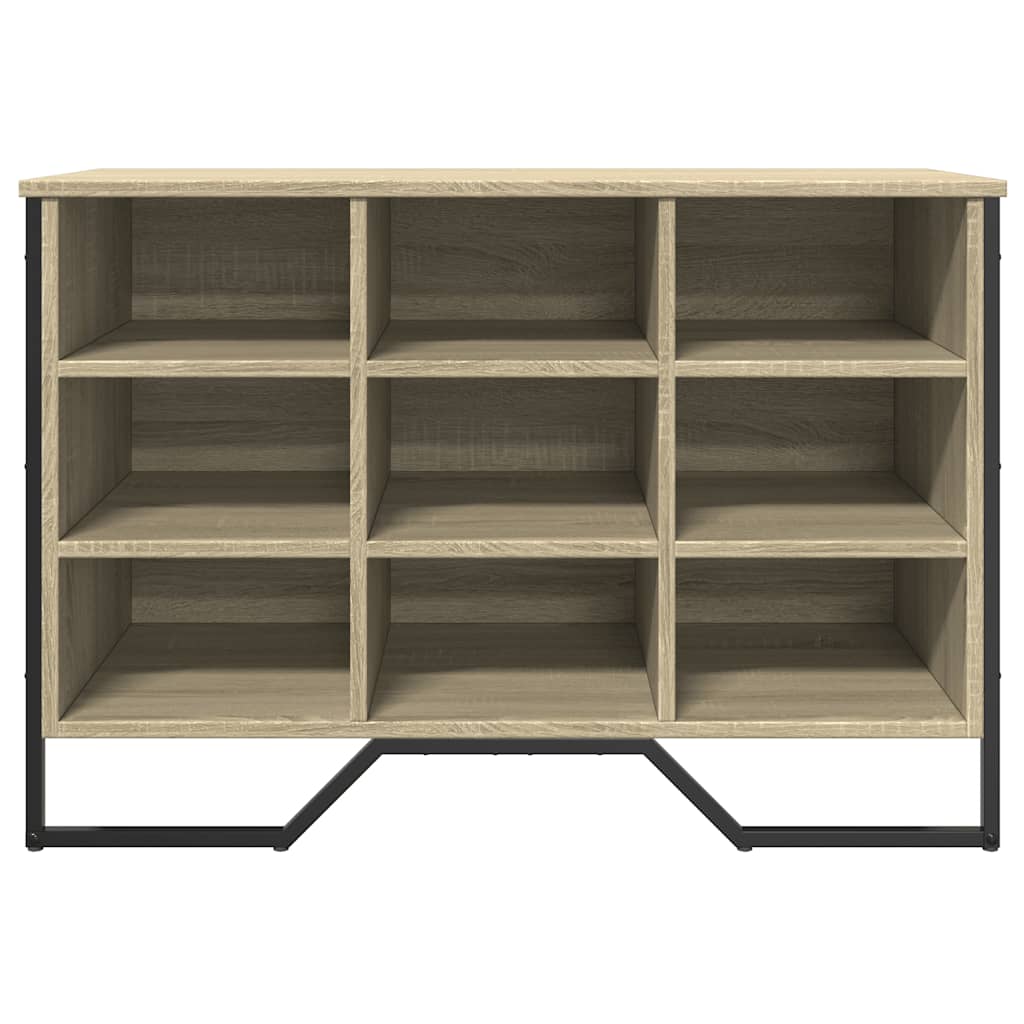 Schuhregal Sonoma-Eiche 90X38X61,5 Cm Holzwerkstoff Sonoma Eiche