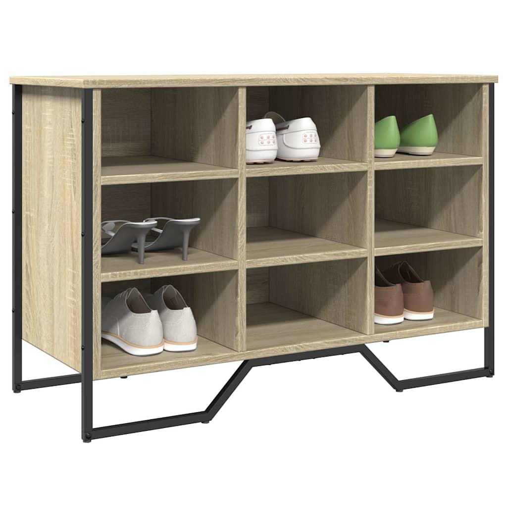 Schuhregal Sonoma-Eiche 90X38X61,5 Cm Holzwerkstoff Sonoma Eiche