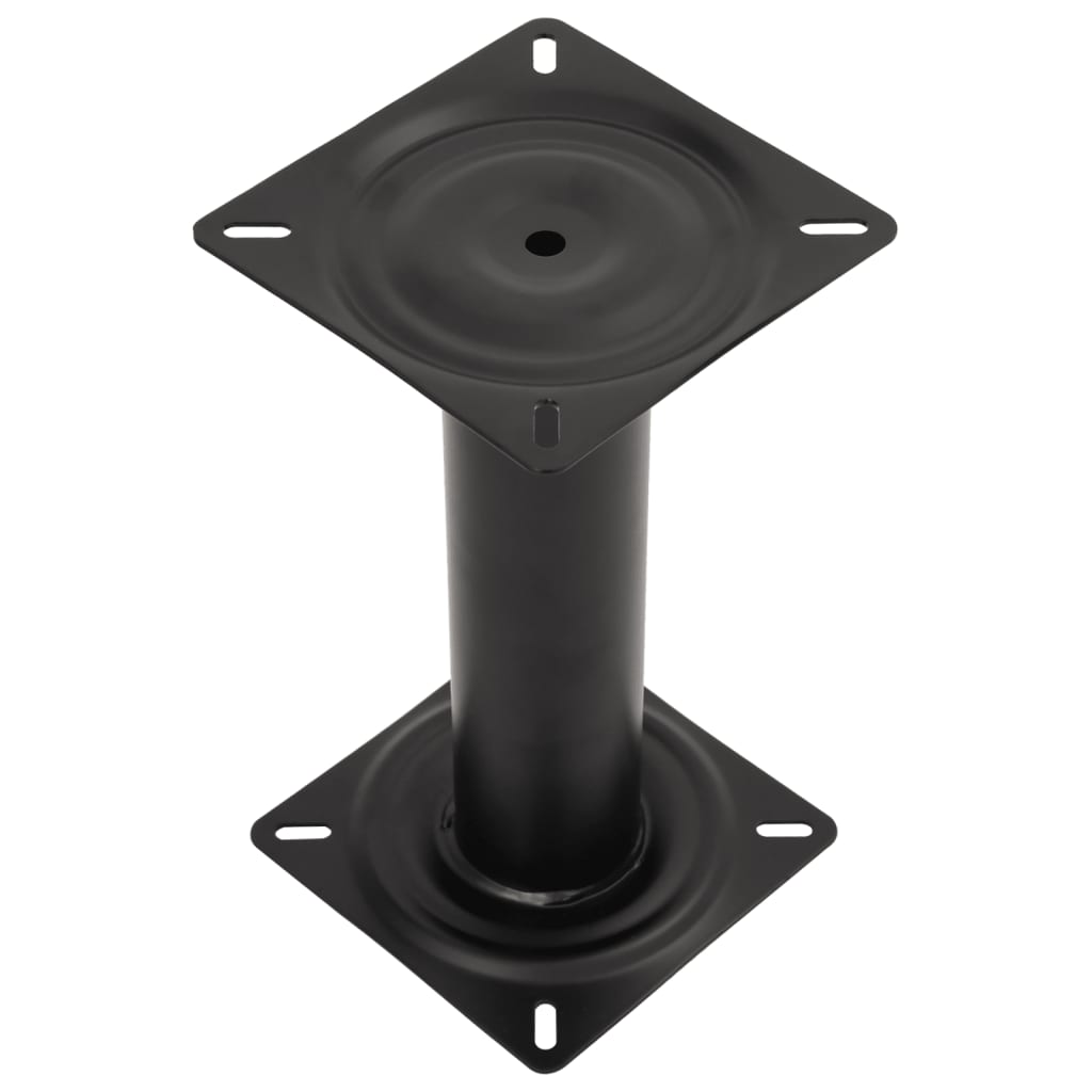 Stuhlfuß Für Bootssitz Schwarz Stahl