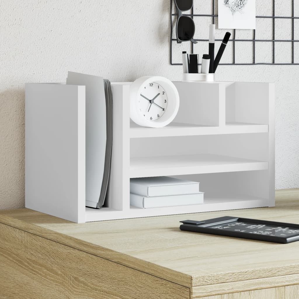 Schreibtisch Organizer Altholz 44,5 X 24 X 25 Cm Holzwerkstoff