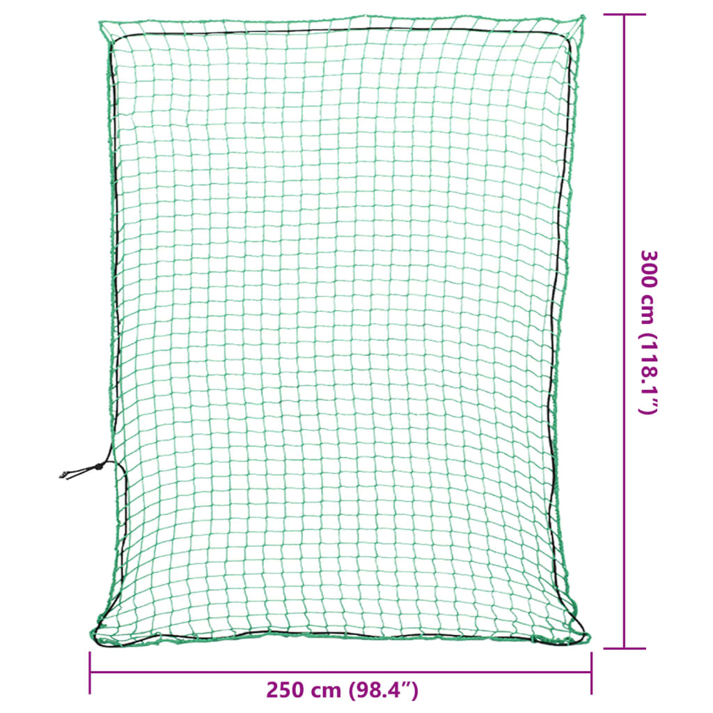 Mit Gummiseil 3X2,5 M Pp Grün