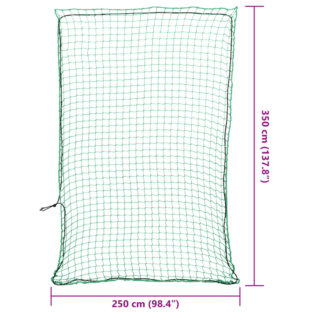 Mit Gummiseil 3,5X2,5 M Pp Grün