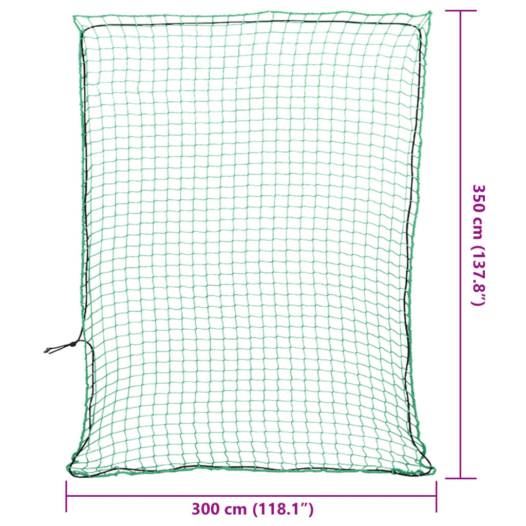 Mit Gummiseil 3,5X3 M Pp Grün