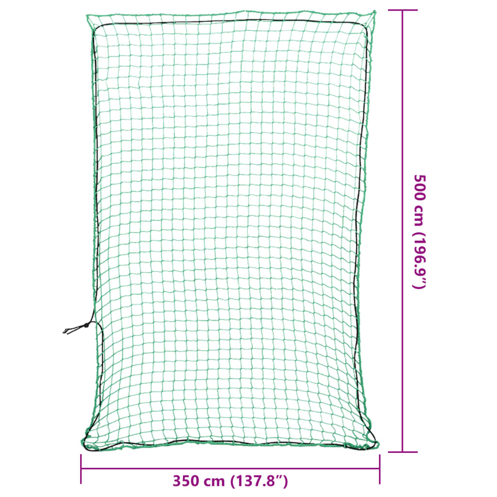 Mit Gummiseil 5X3,5 M Pp Grün