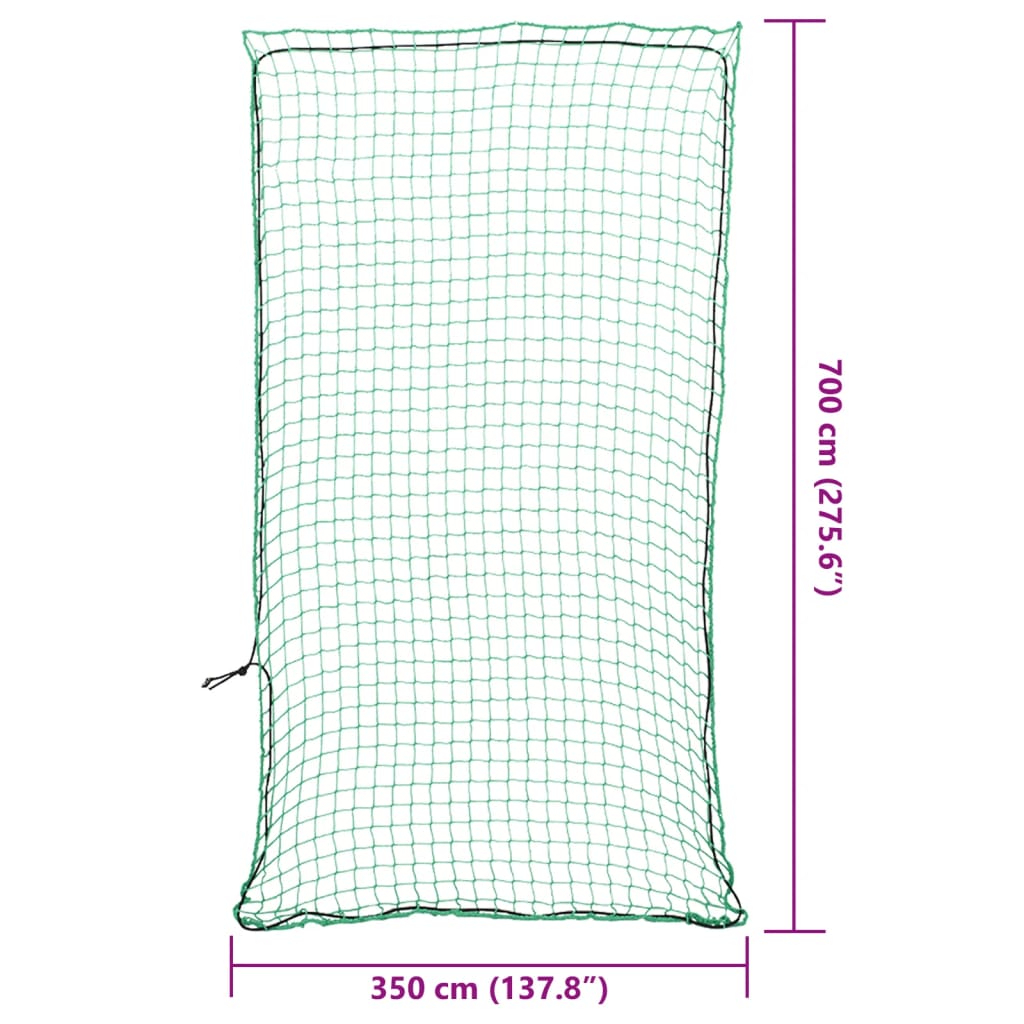 Mit Gummiseil 7X3,5 M Pp Grün