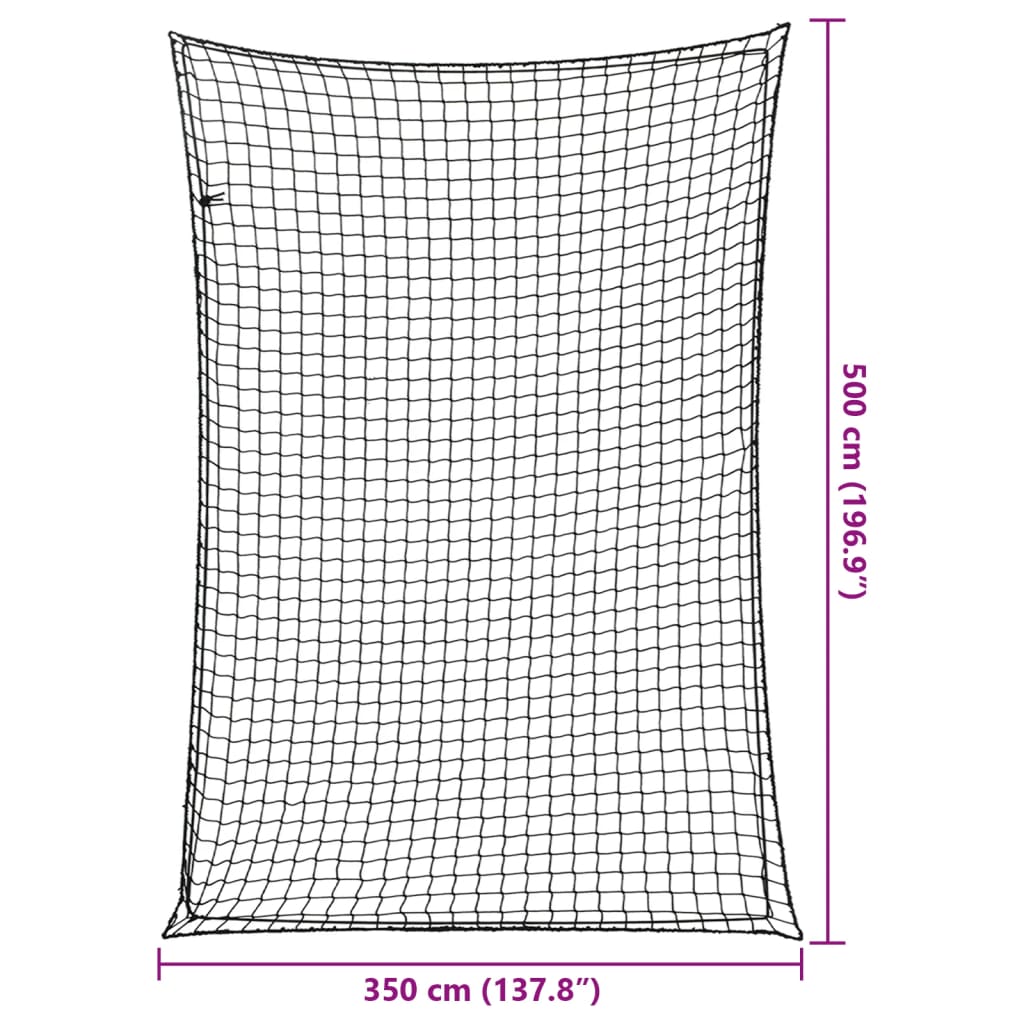Mit Gummiseil 5X3,5 M Pp Schwarz