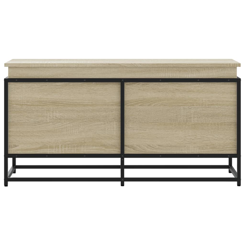 Aufbewahrungsbox Mit Deckel Sonoma 100X40X51,5 Cm Holzwerkstoff Sonoma Eiche