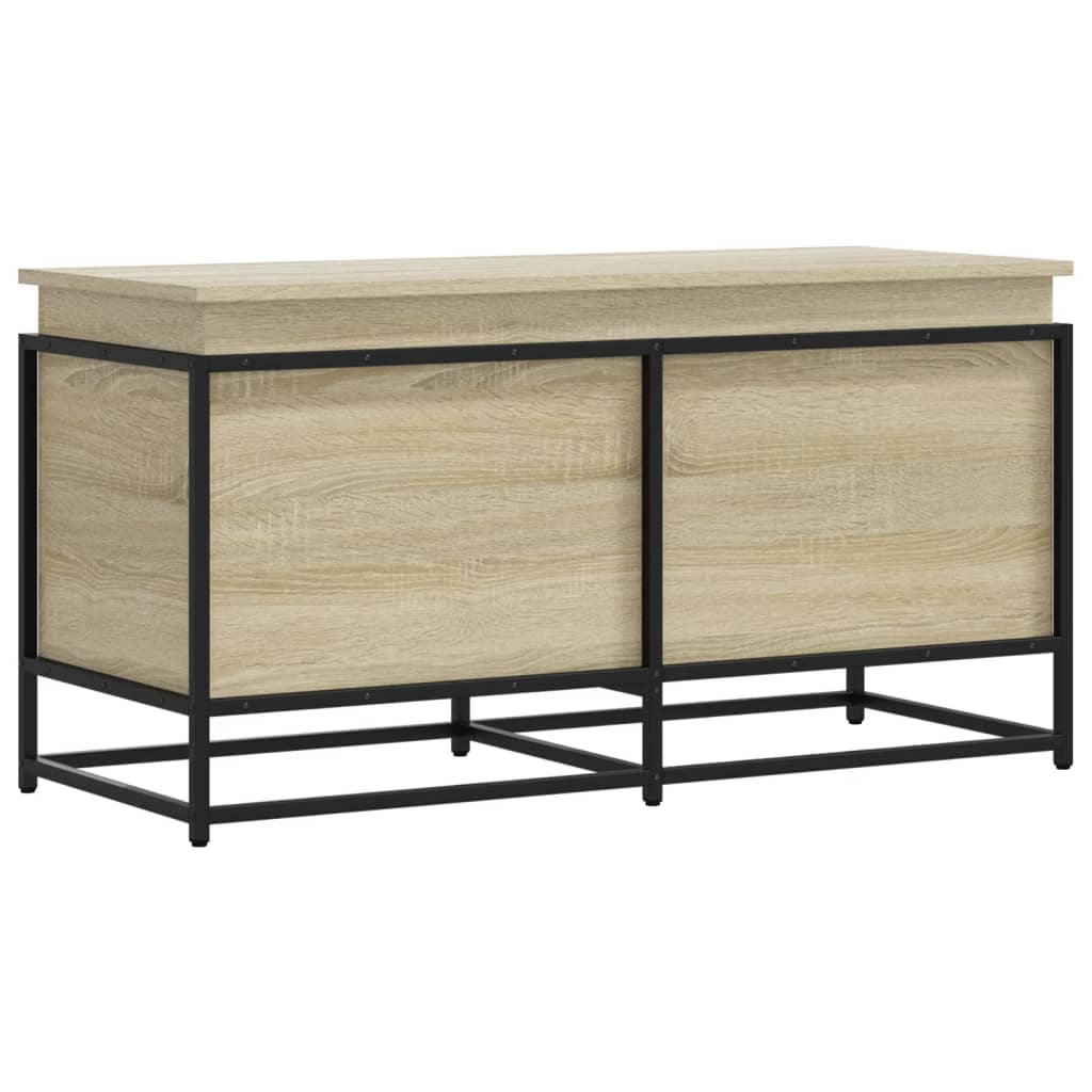 Aufbewahrungsbox Mit Deckel Sonoma 100X40X51,5 Cm Holzwerkstoff Sonoma Eiche