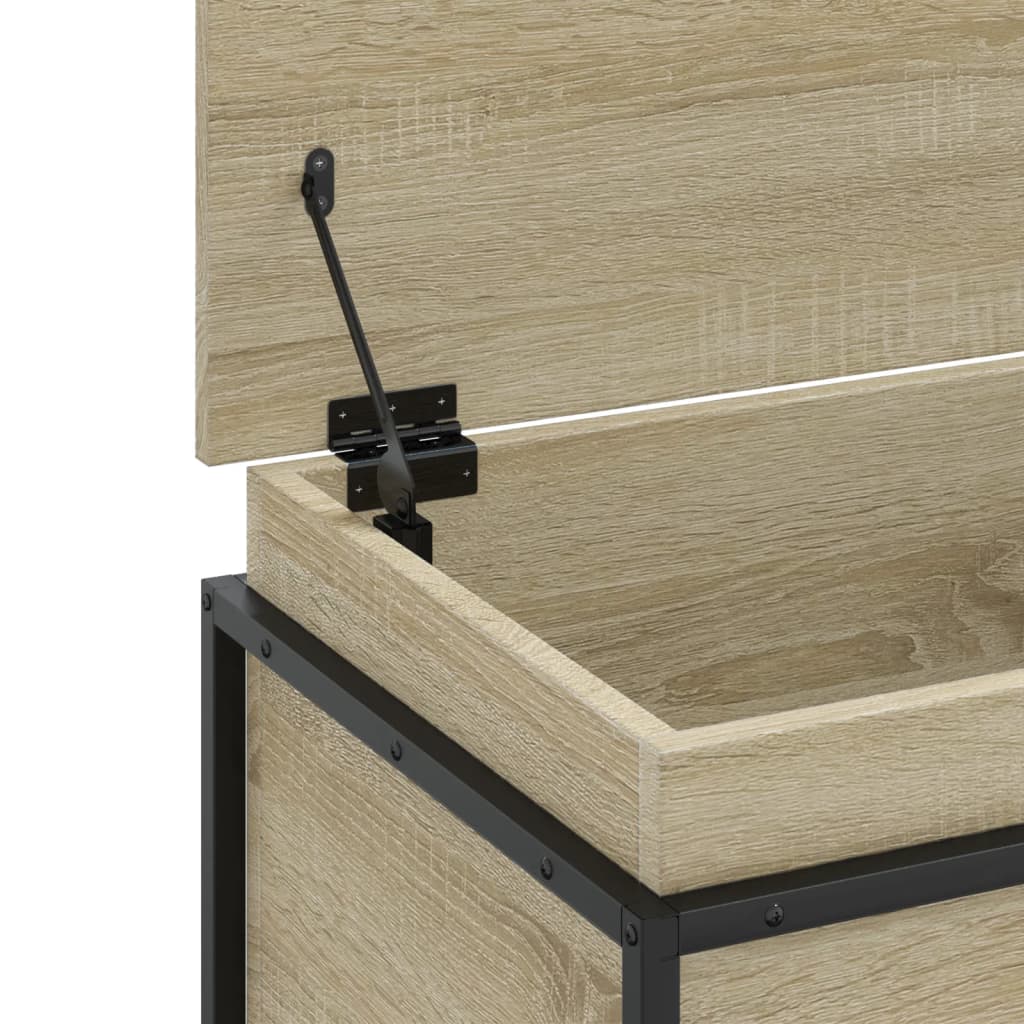 Aufbewahrungsbox Mit Deckel Sonoma 100X40X51,5 Cm Holzwerkstoff Sonoma Eiche